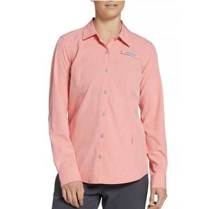Field & Stream Women's Deep Runner Stretch Button Down Long Sleeve Fishing Shirt